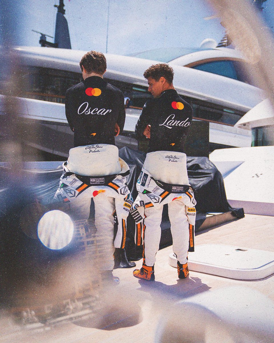 McLarenF1's tweet photo. Aye, aye captains 🤍

#McLaren | #M7AReborn | @OKX https://t.co/hF3ENXYTFH