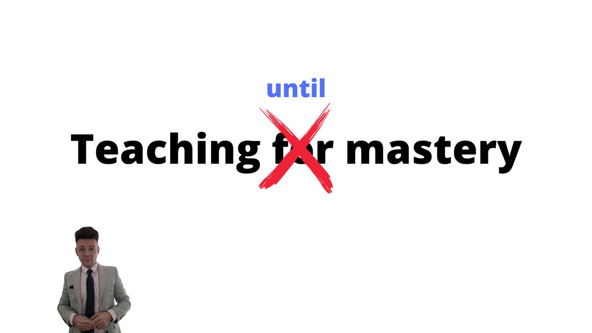What do we mean by 'mastery' in education? 

Too often, it’s still confused with speed or memorisation.
But true mastery looks like this:

✅ Deep understanding of concepts
✅ Flexibility with strategies
✅ The ability to explain, connect and reason