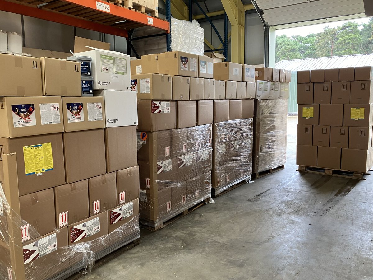 How much fly control do you need?
Well this customer has a whole 6 pallets worth!🪰
Fly season is well underway and we can help to combat those flies and other insects.
Give us a call on 01953 681830 to place your order in time for those peak months!