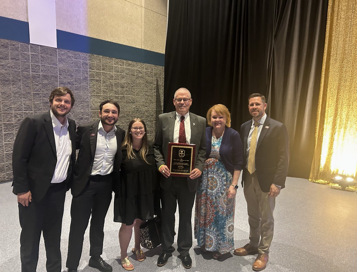 Honored &amp; blessed to receive the '25 Willie Jeffries Ambassador for Sports Award at Monday's annual State of South Carolina Athletic Hall of Fame Awards Banquet. Our 40 yrs living in SC have allowed us to develop &amp; foster meaningful relationships that transcend sports. #thankful
