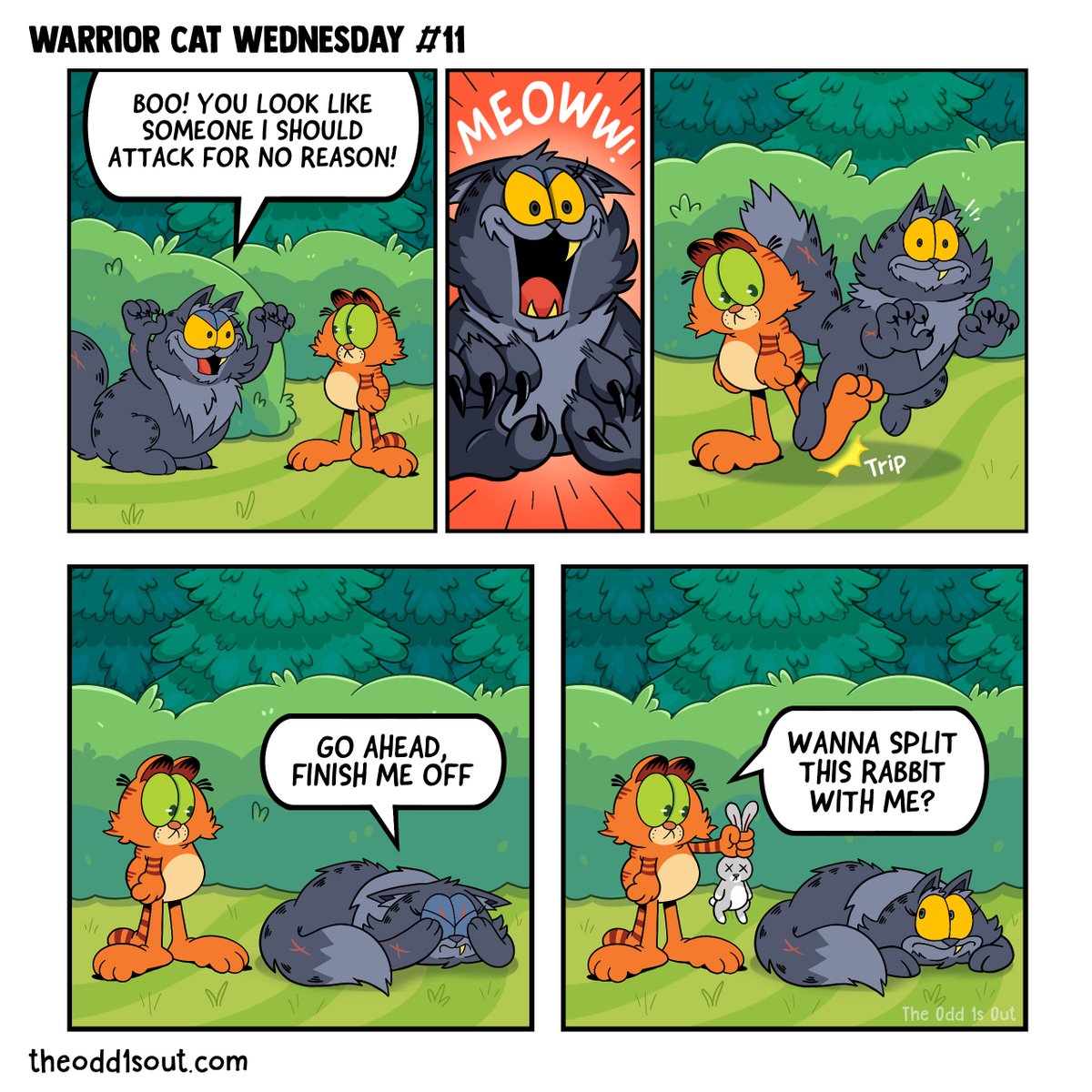 theodd1sout's tweet image. WARRIOR CAT WEDNESDAY WARRIOR CAT WEDNESDAY WARRIOR CAT WEDNESDAY WARRIOR CAT WEDNESDAY