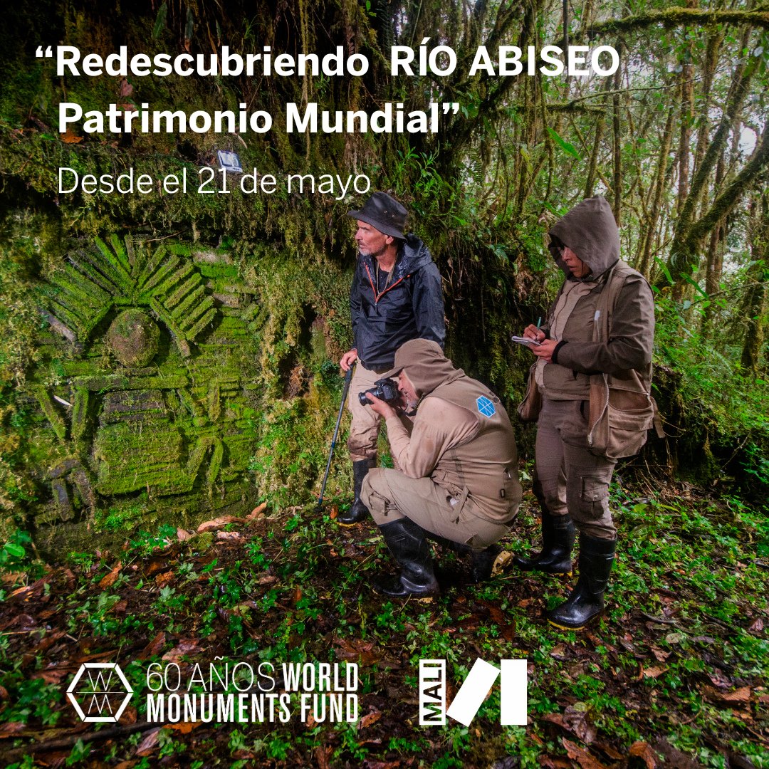 World Monuments Fund Perú (@wmfperu) on Twitter photo Desde el 21 de mayo, <a href="/wmfperu/">World Monuments Fund Perú</a> presenta la exposición “Redescubriendo RÍO ABISEO: Patrimonio Mundial” en el Gran Hall del Museo de Arte de Lima – MALI. Esta muestra te invita a explorar los trabajos de conservación de WMF en #GranPajatén. Desde el 21 de mayo, <a href="/wmfperu/">World Monuments Fund Perú</a> presenta la exposición “Redescubriendo RÍO ABISEO: Patrimonio Mundial” en el Gran Hall del Museo de Arte de Lima – MALI. Esta muestra te invita a explorar los trabajos de conservación de WMF en #GranPajatén.