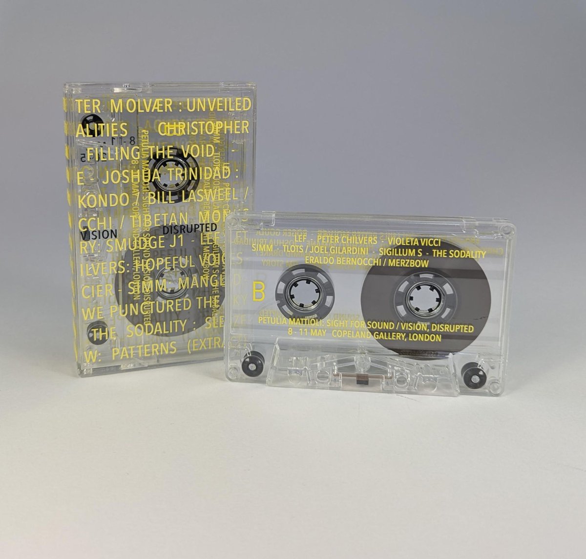 A simple case print can be so effective! Check out these cassettes with a print on the case we did for @eraldobernocchi &amp; @petuliamattioli 😍 
#petuliamattioli #eraldobernocchi