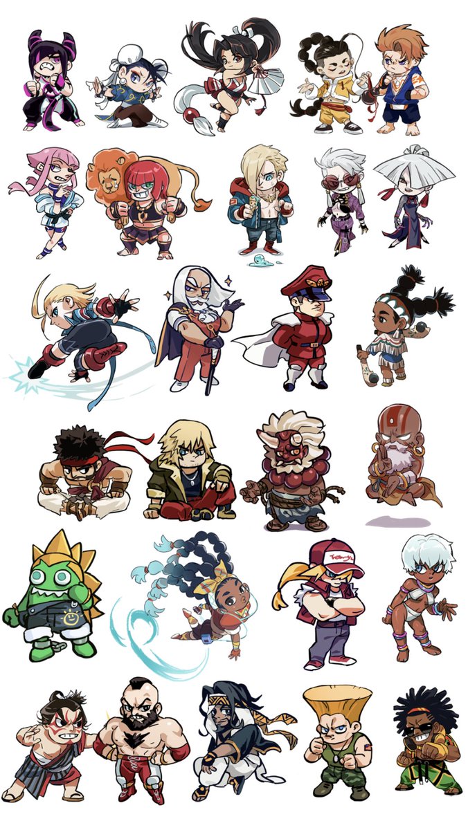 终于画完了 #sf6