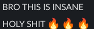 we love to see it!