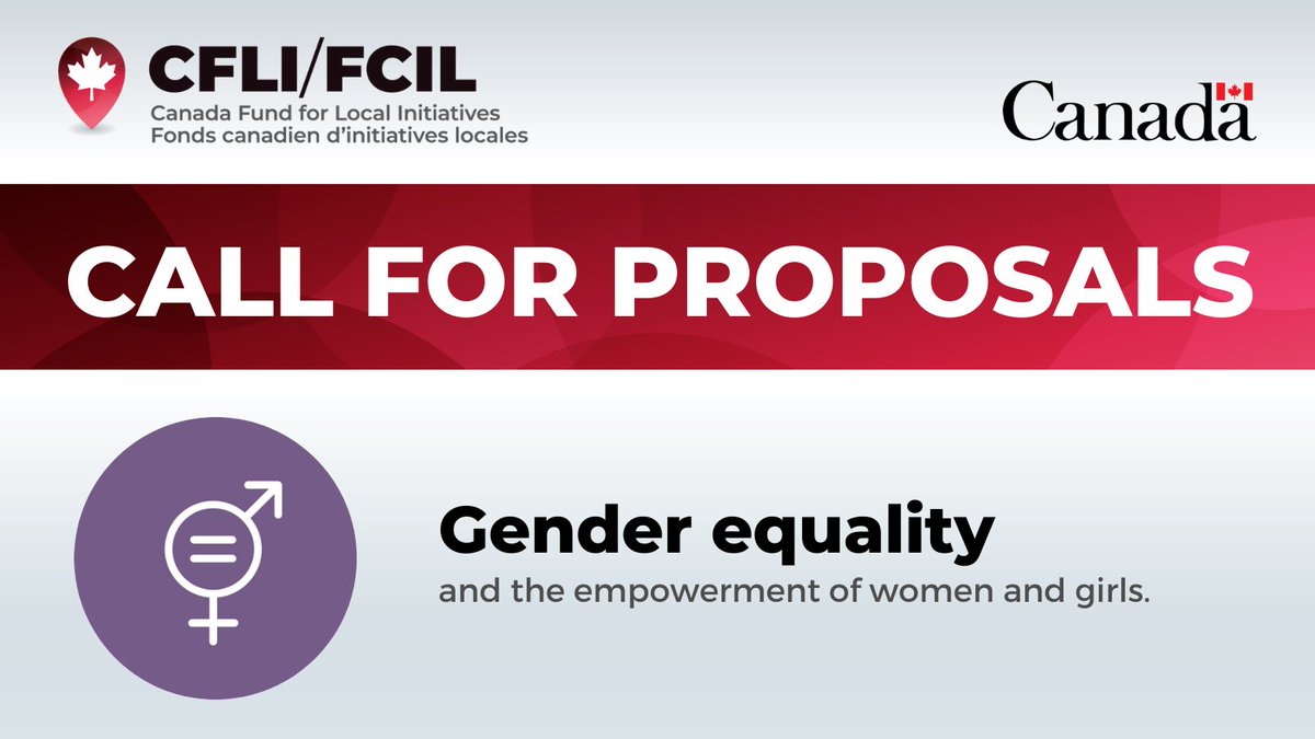 📢 Good news!
Pleased to announce a call for proposals for Canada Fund for Local Initiatives 2025/26 for #SierraLeone.

Have great ideas focused on addressing issues related to sexual &amp; gender-based violence? Apply by June 12. For more info➡️ international.gc.ca/world-monde/fu… 
#CFLIinSL