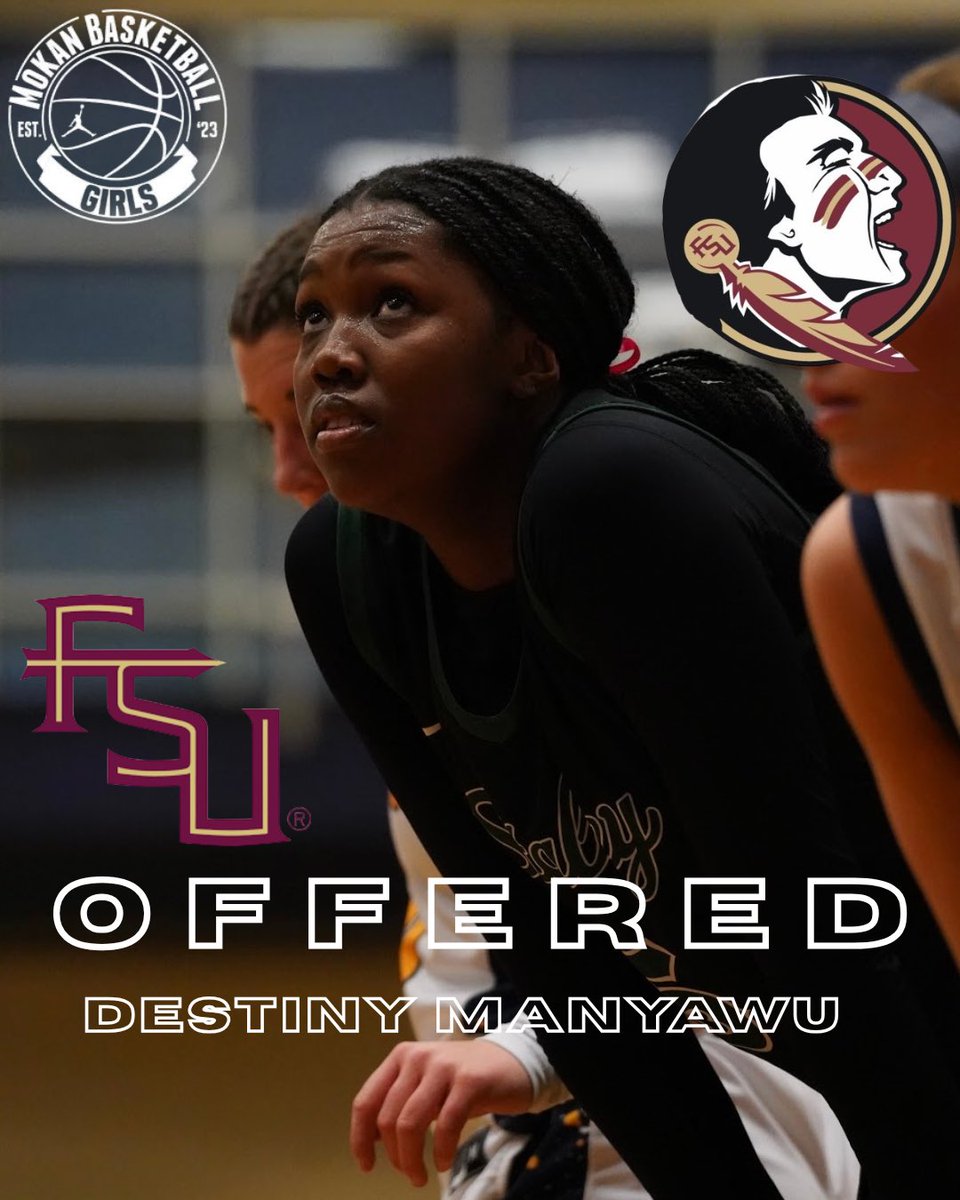 Destiny Manyawu (@destinymanyawu) on Twitter photo After a amazing call with <a href="/CoachMoToles/">Morgan Toles</a> Iโm blessed to receive an offer from Florida State University
#AGTG
<a href="/MokanGirls/">Mokan Girls Basketball</a> After a amazing call with <a href="/CoachMoToles/">Morgan Toles</a> Iโm blessed to receive an offer from Florida State University
#AGTG
<a href="/MokanGirls/">Mokan Girls Basketball</a>