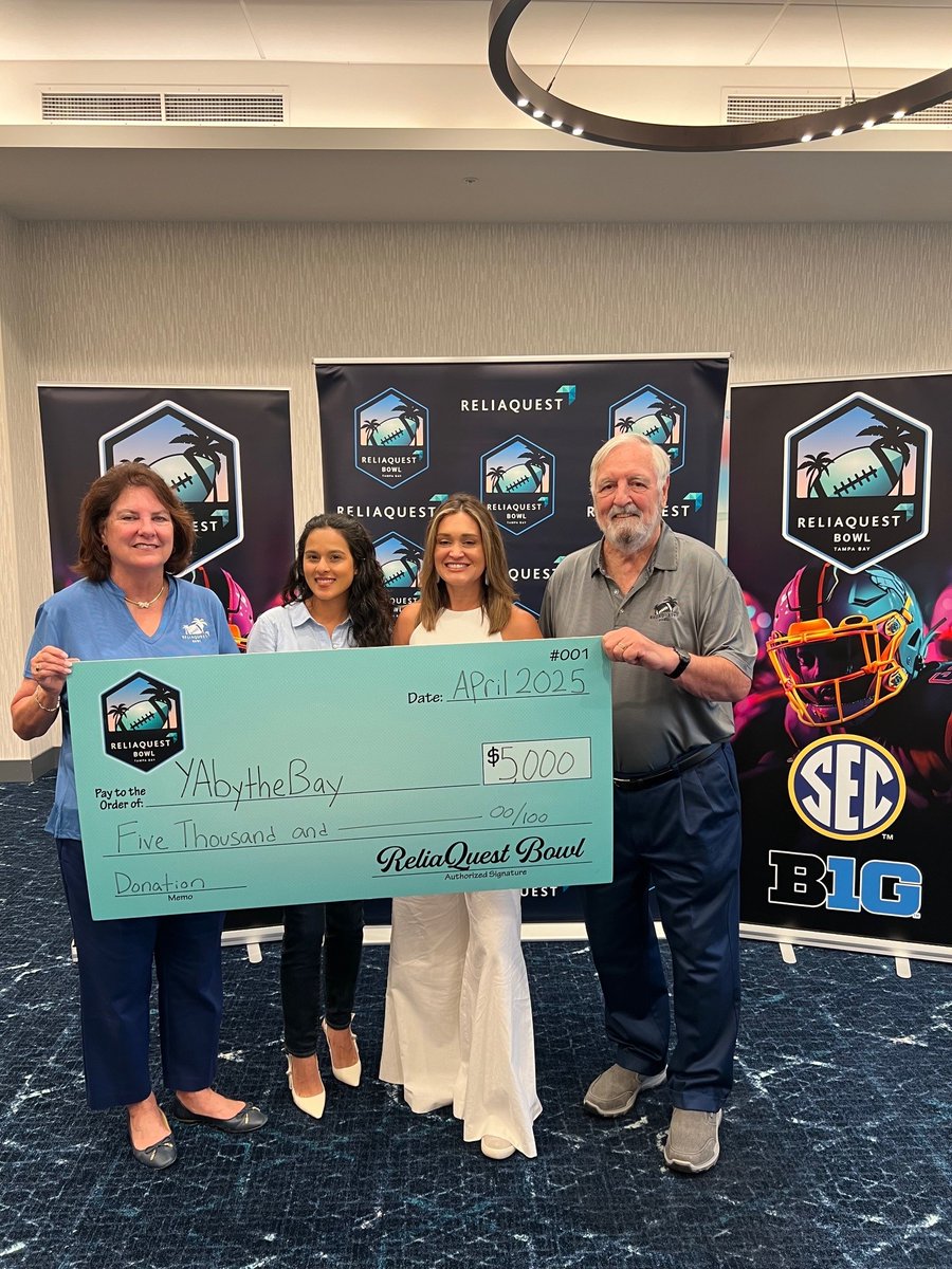 Proud to support @yabythebay—a movement turning readers into leaders 📚💫 Their mission brings YA authors &amp; students together to inspire creativity, confidence, and connection through books. 

#YABTB #ReadersToLeaders #TampaBay