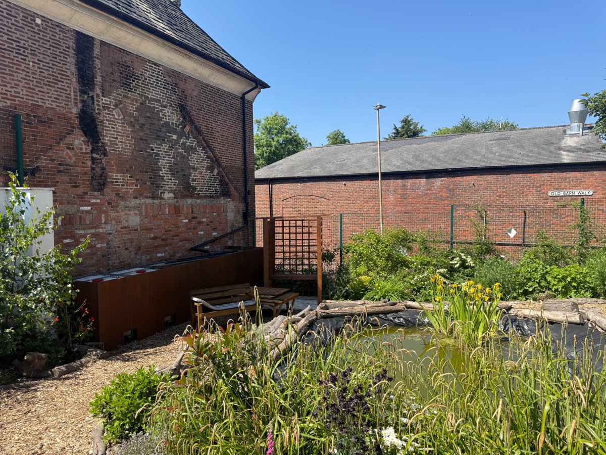 Delighted to get to visit the magnificent urban garden at Reaching People member, <a href="/E2online17/">E2online</a> this week. Read more at: e2online.co.uk/urban-garden