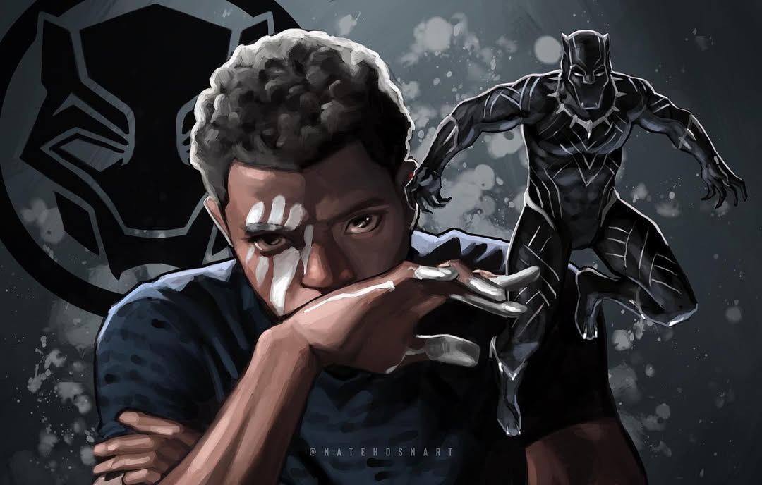 Nyim Creatives Love…
<a href="/natehdsnart/">The Artiste ✍🏾</a>

A tribute to Chadwick ❤️Celebrating the beautiful art of Nate Hudson. 
You can follow and support this talented creative from our community by clicking the link above.
#comicbooks #comicbookart #art #natehudson