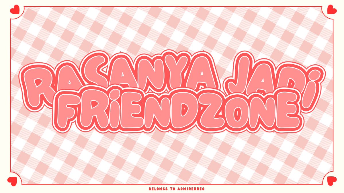 AdmirerReo's tweet photo. [ Rasanya Jadi Friendzone ] 

An #INLOVESTRUCKS fanfiction
Reo tidak pernah menyangka bahwa selama ini, dia, adalah presiden persahabatan. https://t.co/XHGBJBu8op