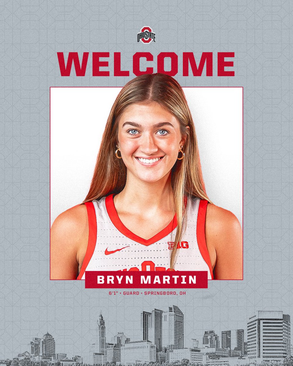 𝓘𝓽’𝓼 𝓸𝓯𝓯𝓲𝓬𝓲𝓪𝓵 ✍️

Buckeye Nation welcome Ohio Native Bryn Martin to the Buckeye Family ‼️

#GoBucks | #DevelopedHere