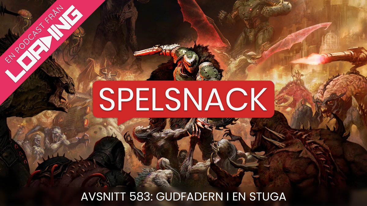 Denna vecka har vi bjudit in Douglas Lindberg för att prata om demonjakt, stora puffror och skräpmetal. Ja, vi har självklart spelat #DoomTheDarkAges.

Spotify: tinyurl.com/4s5y5284
Apple: tinyurl.com/wtusjfnz
RSS: tinyurl.com/mv984kbu