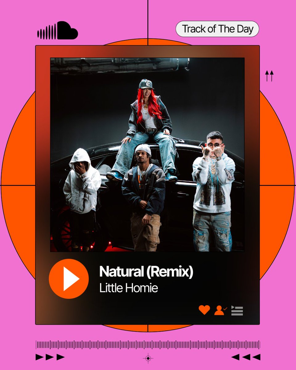 SoundCloud's tweet photo. TRACK OF THE DAY:
#LittleHomie - Natural (Remix)
https://t.co/wy6TfkqRQ4 https://t.co/ag4xuqsJVz