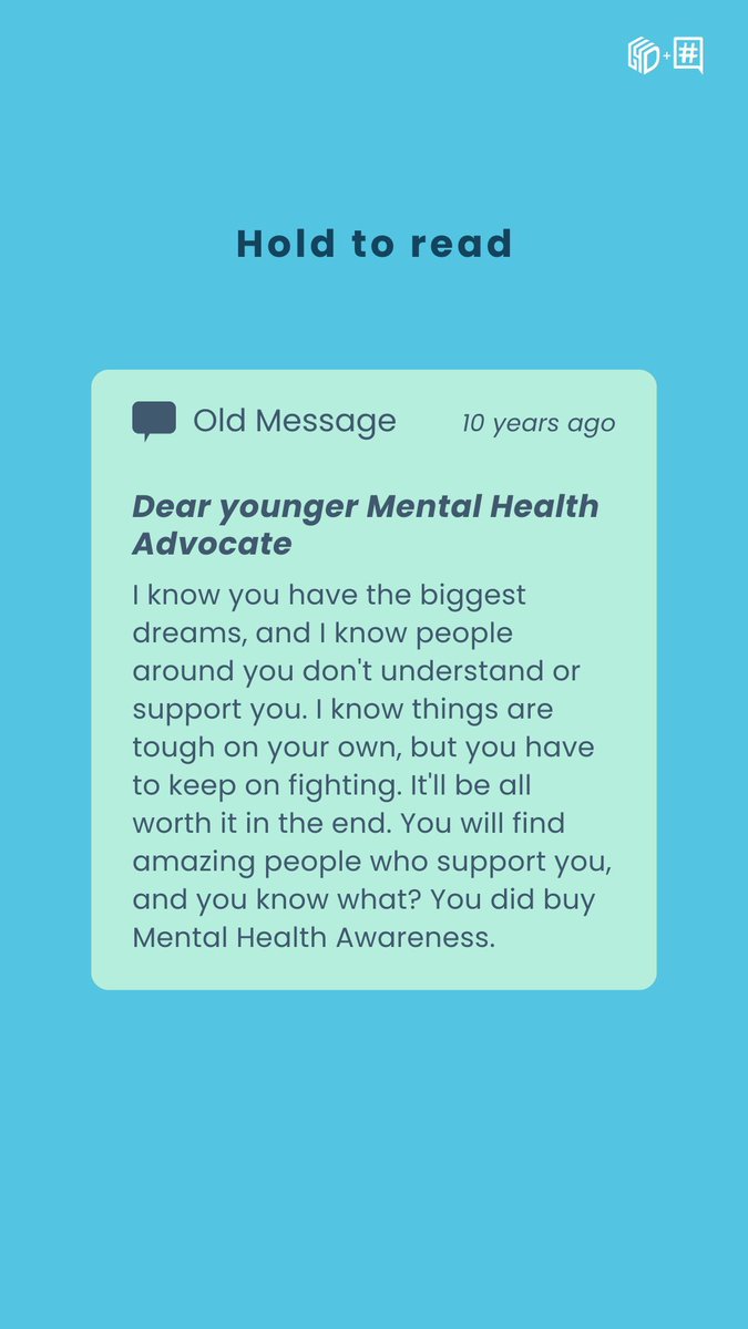 icanhelp's tweet photo. 🔔 Your younger mental health advocate will thank you for taking this note as advice to keep going.
➡️ For every educator and student fighting for mental health awareness—this message is for you. 💙
#Digital4Good x #ICANHELP #MentalHealthAwareness #mentalhealthmessage https://t.co/6iP2NawimF