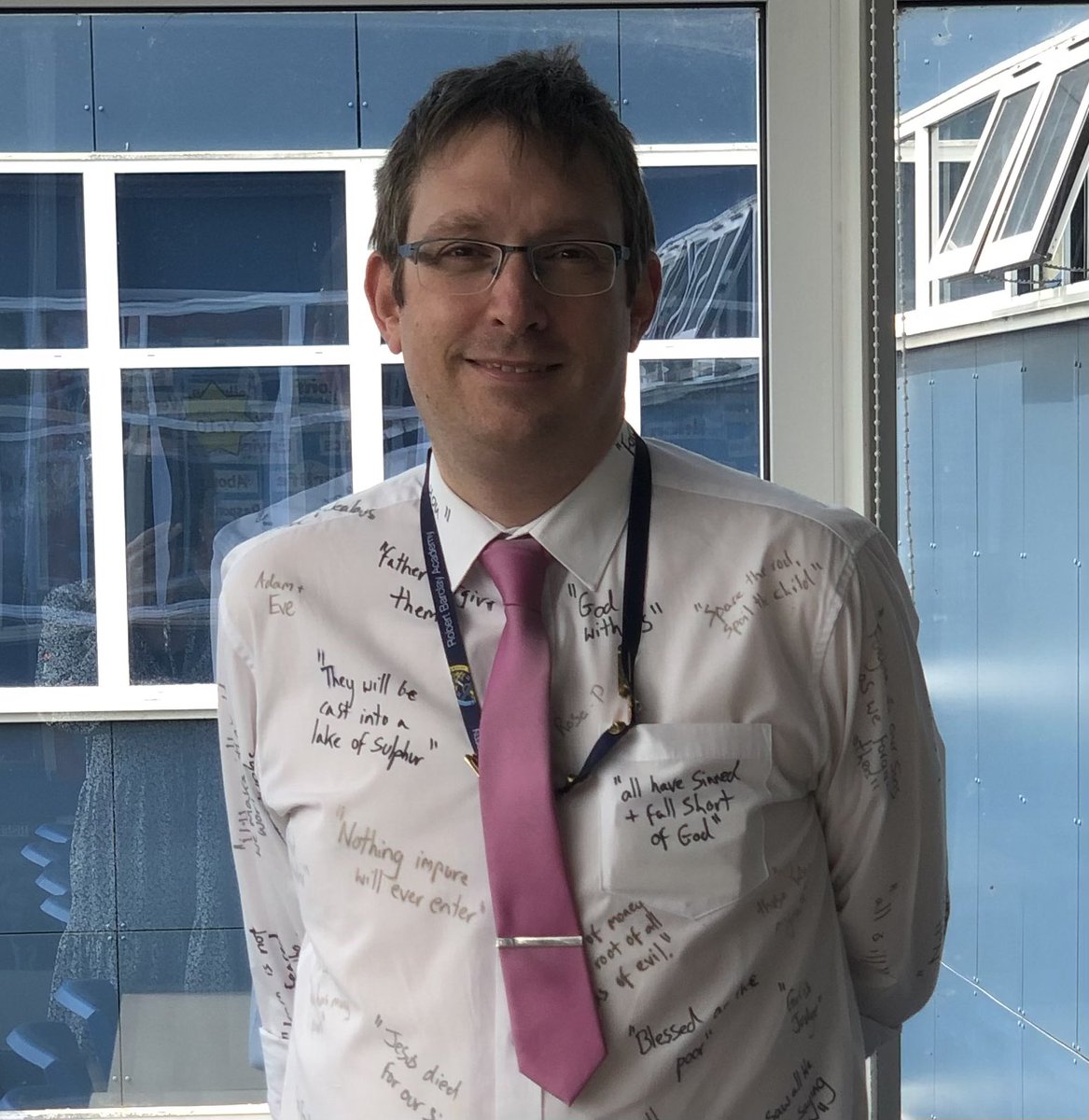 Another year of GCSE RE exams done! Time to put the RE quote shirt back in the box.