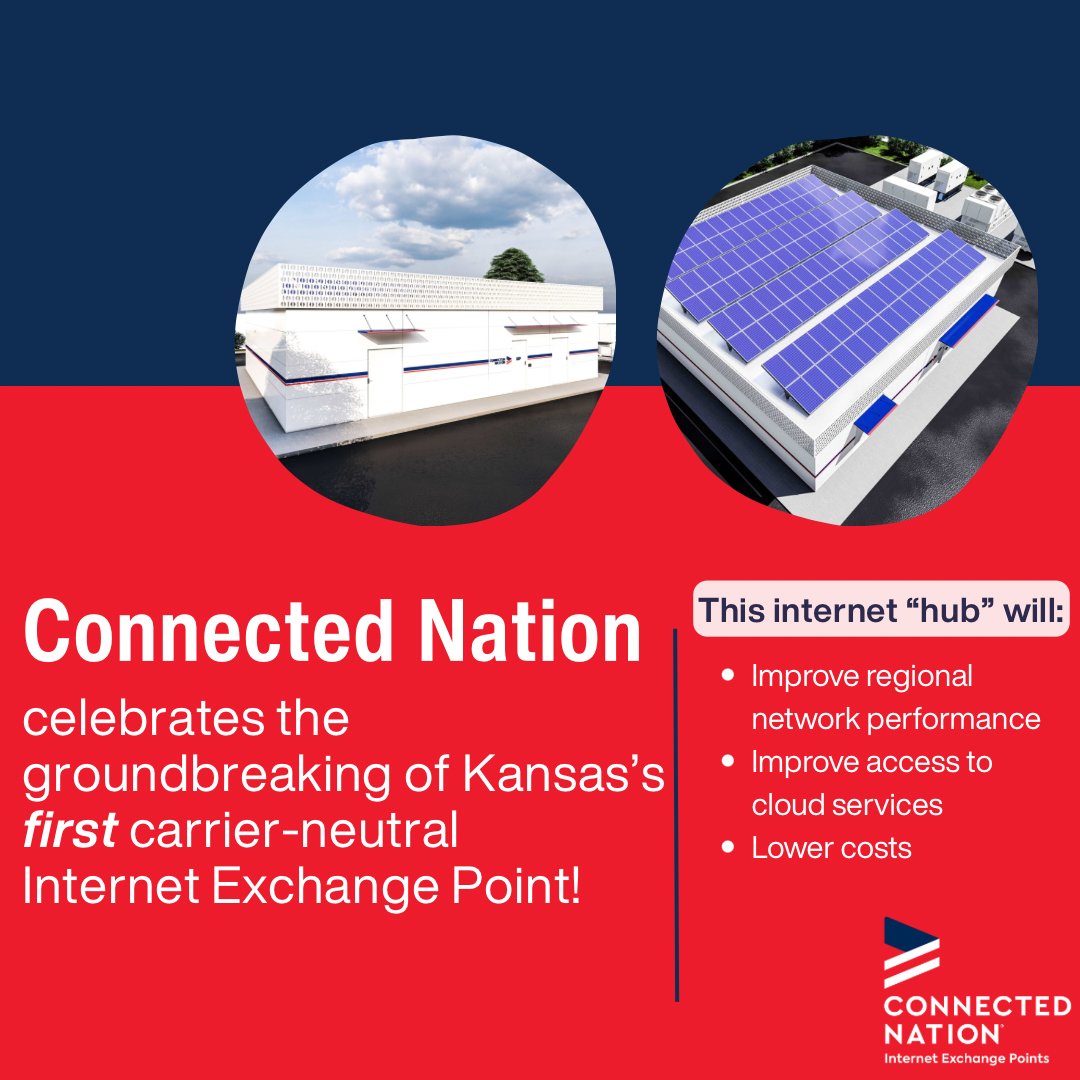 Connected Nation (@connectednation) on Twitter photo We're still celebrating last week's #CNIXP groundbreaking and looking forward to the future of Kansas's broadband!🌐
✍️Learn more: bit.ly/43DIqZG
<a href="/hunternewby/">Hunter Newby</a> <a href="/NewbyVentures/">Newby Ventures</a> <a href="/spoonwrite/">Tonya Witherspoon</a> <a href="/WichitaState/">Wichita State</a> <a href="/DECIX/">DE-CIX</a> #ConnectedNation #broadband #ruralbroadband #betterbroadband We're still celebrating last week's #CNIXP groundbreaking and looking forward to the future of Kansas's broadband!🌐
✍️Learn more: bit.ly/43DIqZG
<a href="/hunternewby/">Hunter Newby</a> <a href="/NewbyVentures/">Newby Ventures</a> <a href="/spoonwrite/">Tonya Witherspoon</a> <a href="/WichitaState/">Wichita State</a> <a href="/DECIX/">DE-CIX</a> #ConnectedNation #broadband #ruralbroadband #betterbroadband