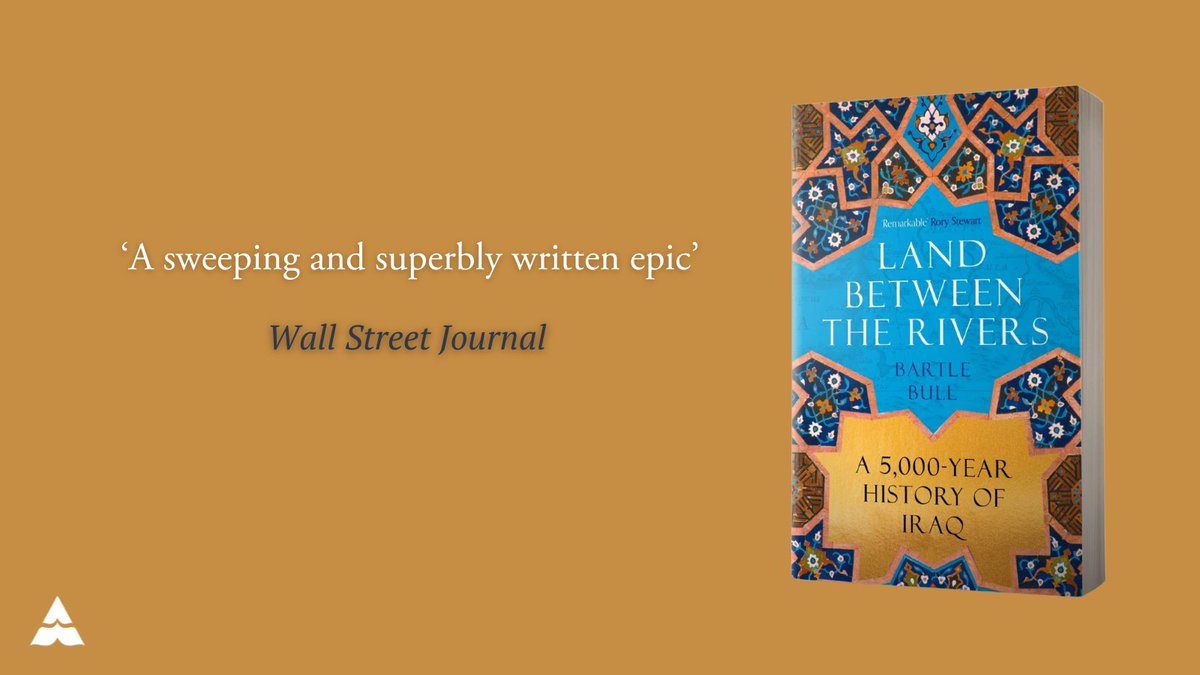 AtlanticBooks's tweet image. A sweeping 5,000-year history of Iraq, from the reign of Gilgamesh in c.2900 BC to the coup that overthrew the monarchy in 1958.
shorturl.at/eVuCg