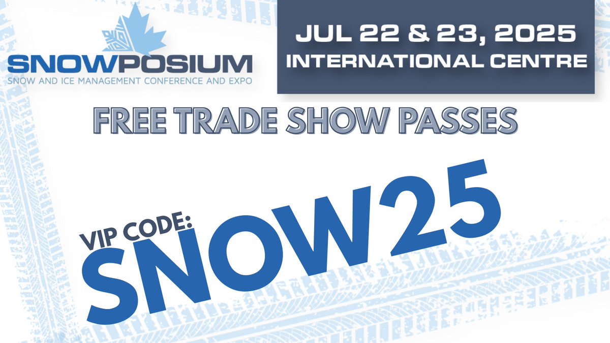 Get FREE Trade Show Access with VIP Code: SNOW25
Register now and use your exclusive code for complimentary entry to the trade show!
Learn more and register today at hubs.li/Q03nB62J0.