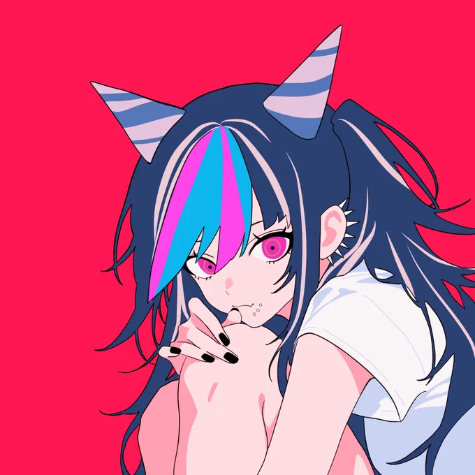 #イラスト #illustration #ダンガンロンパ #澪田唯吹