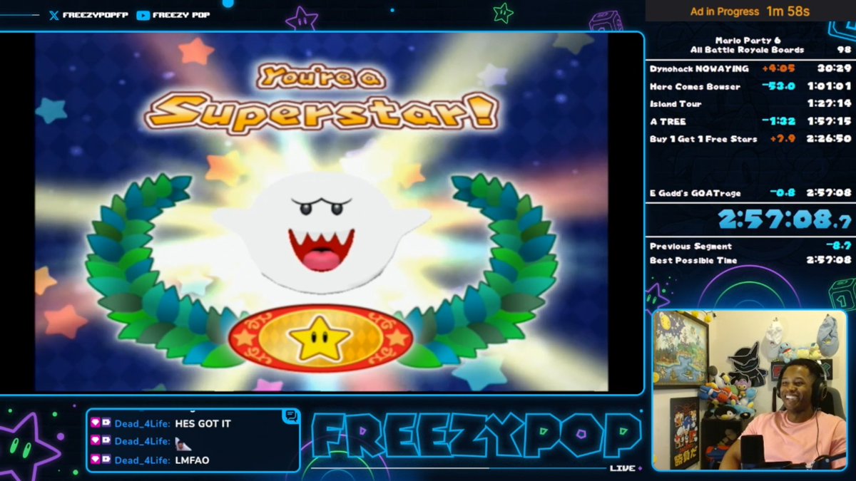 Less than a second PB LOL but we still take those 🥳😤