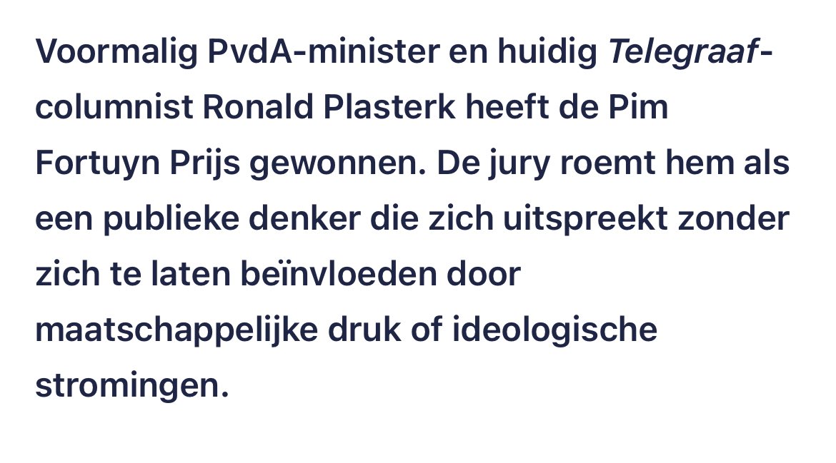 Dit is geweldig grappig omdat ik weinig mensen ken die zo gemakkelijk zijn meebewogen met de in de afgelopen twintig jaar verschoven dominantie van maatschappelijke stromingen.