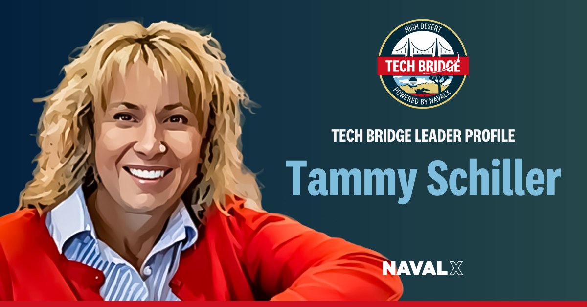 Tammy Schiller is making waves in the desert. 🌊

As the inaugural Director of the High Desert Tech Bridge, Tammy is connecting NAWCWD in China Lake with regional innovators to drive hands-on experimentation &amp; tech solutions for the Navy.

🔗 Learn more: hubs.la/Q03ndpkW0