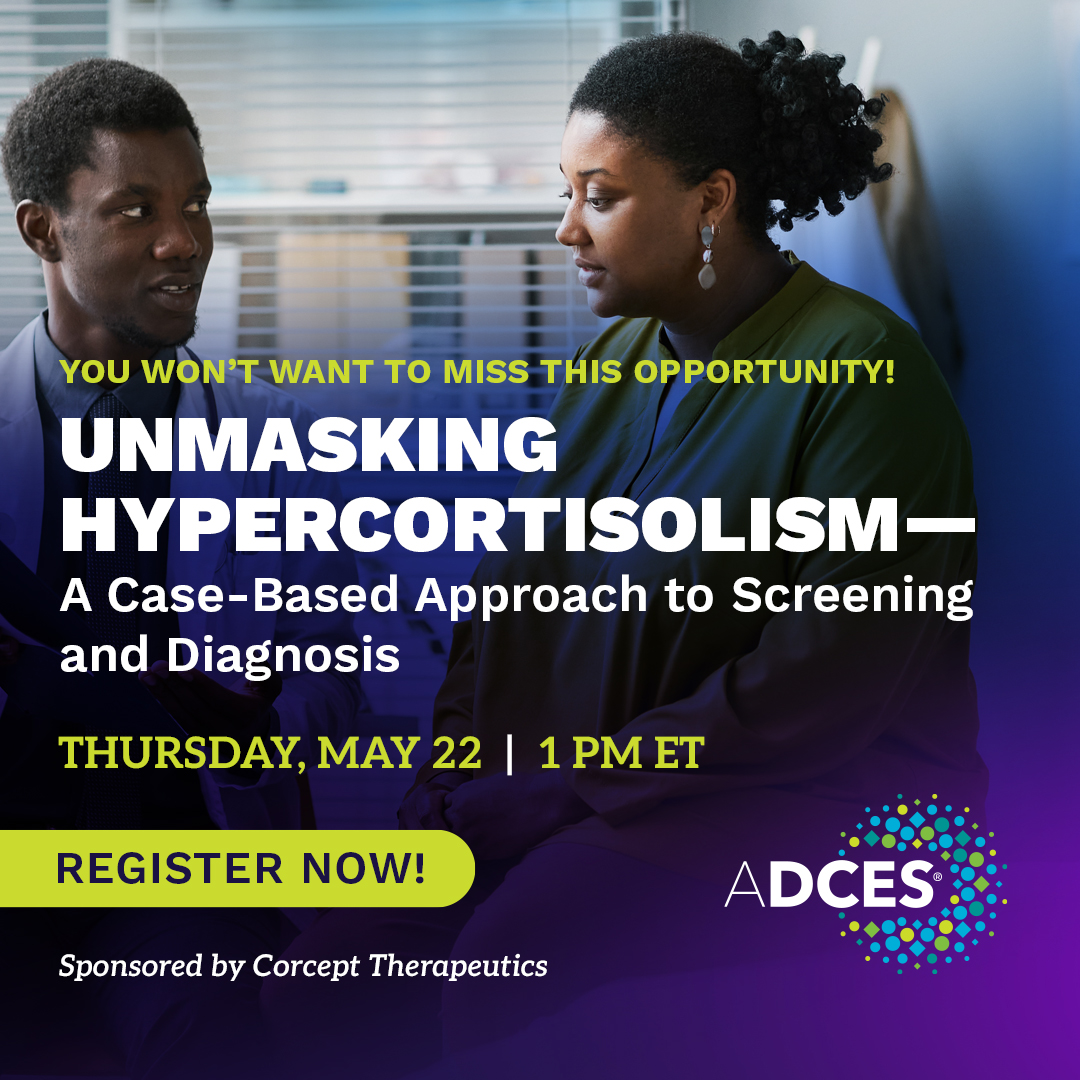 There's still time to register for our upcoming webinar tomorrow, May 22 at 1pm ET! bit.ly/3EUBYnI

Explore practical approaches to identifying and managing hypercortisolism using real-world case studies in the 2nd in a two-part series! Sponsored by Corcept Therapeutics.