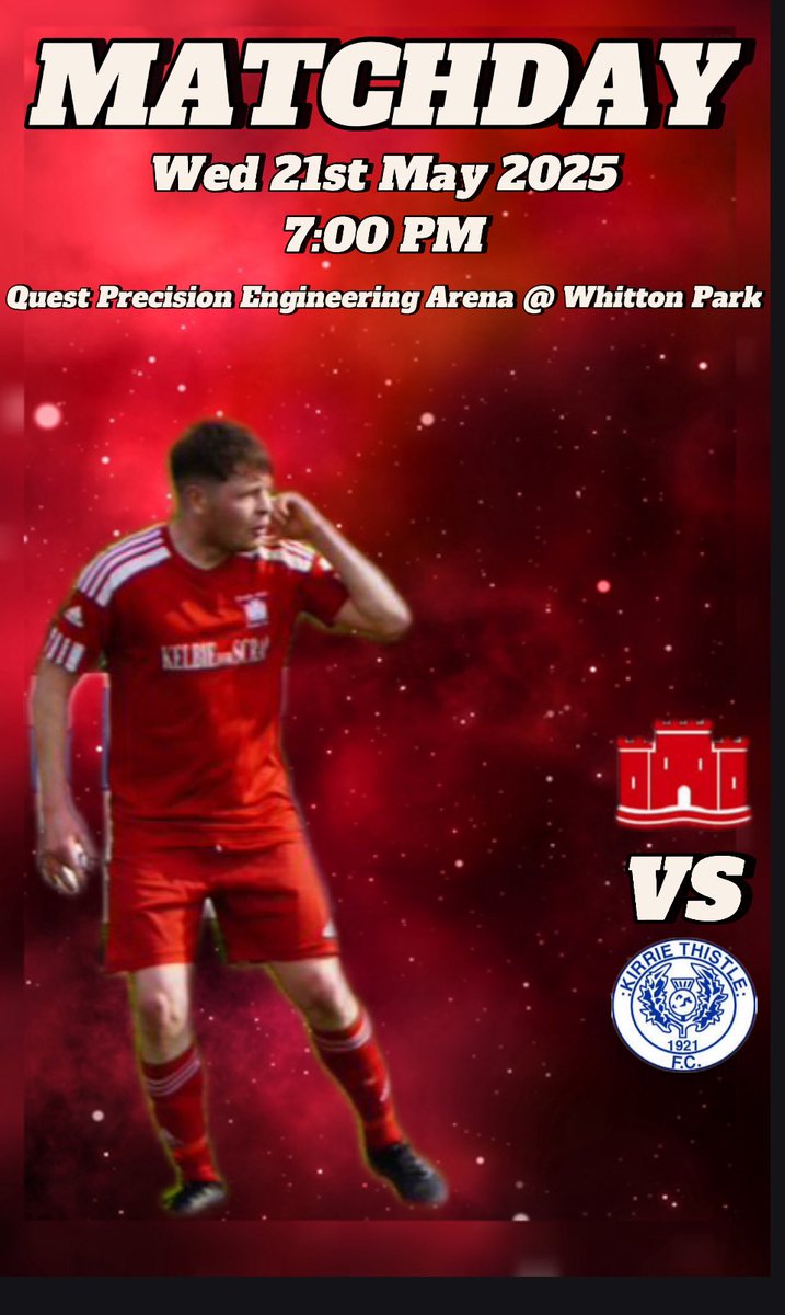 BroughtyAJFC's tweet image. ⚽️MATCHDAY⚽️

League Cup Semi Final sponsored by Balmuir Sheds

🆚 Kirrie Thistle JFC
🏟️ Quest Arena
🗓️ Wednesday 21 May
🕝 KO 7:00 pm
🎟️ Adult £6/conc £3 

#BAKT #BalmuirCup #MontheFed🏰