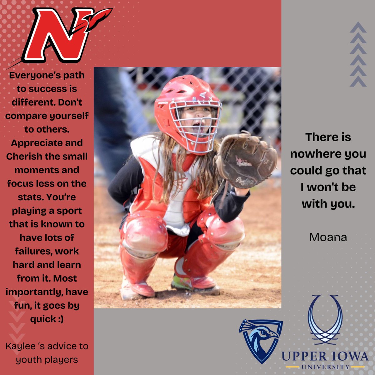 Today is Graduation Day... Tomorrow is Senior Night!
Thanks to our seniors for being such good leaders and role models to our youth. Up first on our Senior Spotlight today... 
Kaylee Marhefke ❤️