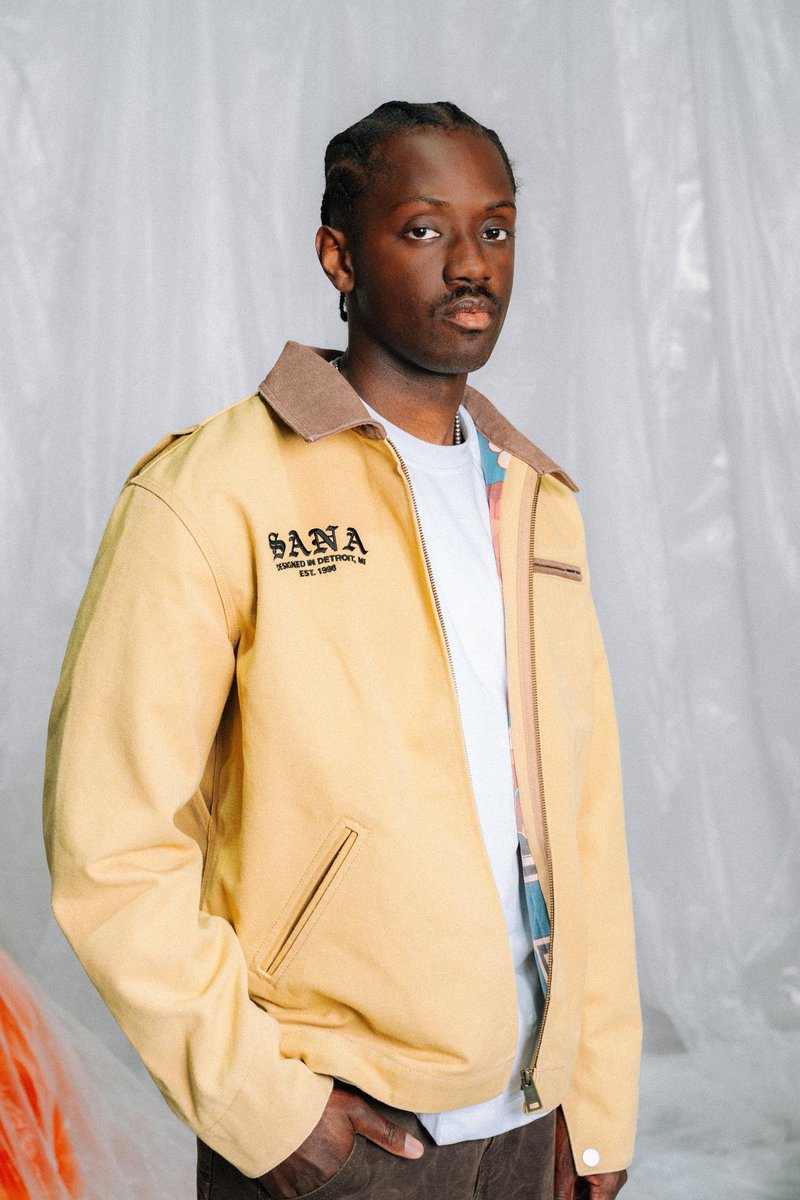 SanaDetroit's tweet image. Our Spring/Summer collection introduces new styles including our Angel Workwear Jacket designed with a relaxed fit, incorporating elements of our heritage. These jackets are made with mid-weight duck canvas, engineered as an added spring layer and finished with patterned inner…