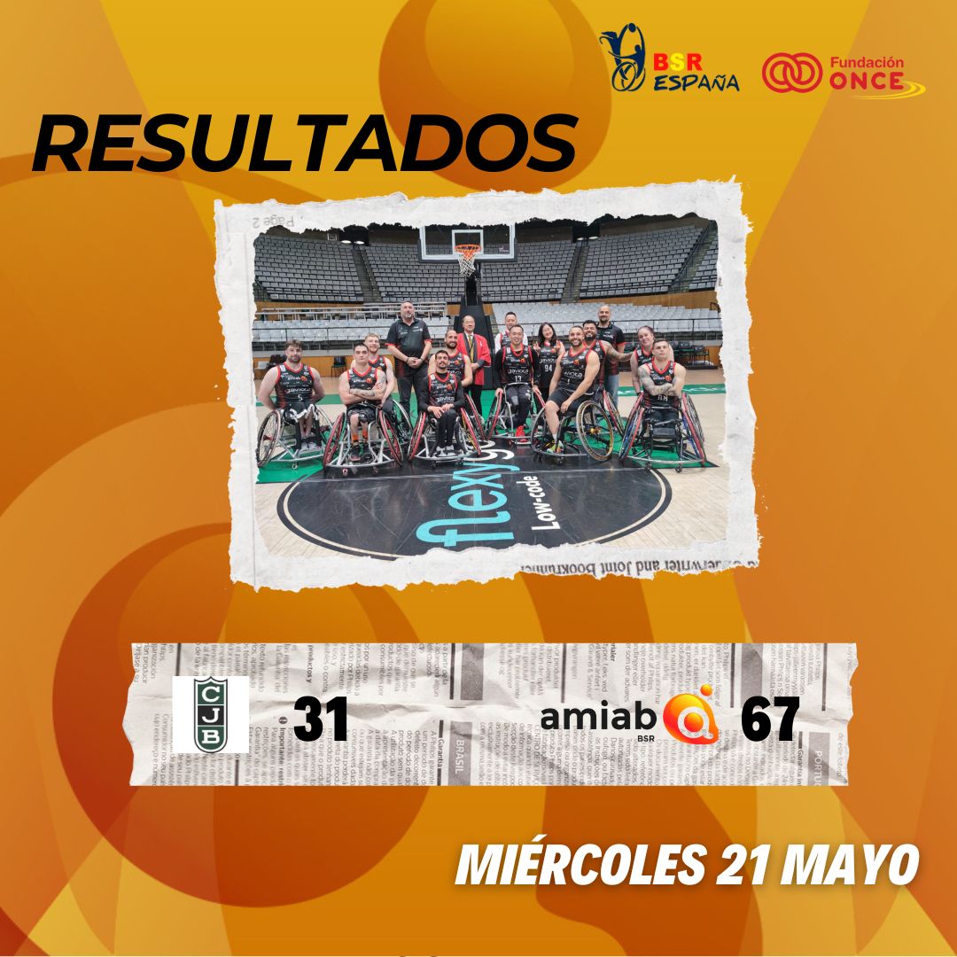 🔚 Final del partido de la #superliga BSR España 🏀 Fundación ONCE jugado frente al Menarini Joventut 

#123amiab #bsr #baloncestoensilladeruedas #limpiaeltubo