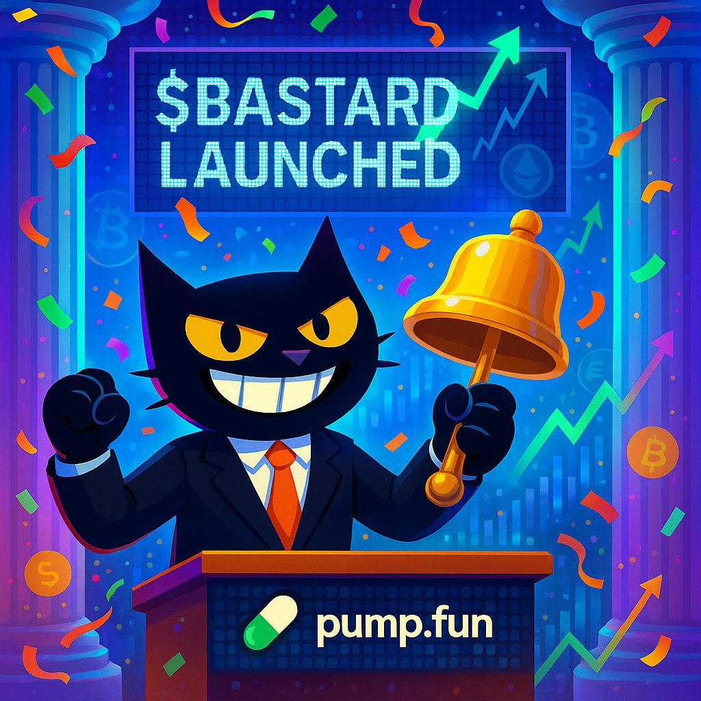 Bastard_The_Cat's tweet photo. 🚨 The day has come. Bastard The Cat is now LIVE on https://t.co/lAh5dfsymJ 🐾

Early buyers get the best price the rest can fight over scraps later.

No mercy. No fluff. Just pure Bastard energy.

Get in or get out of the way.

Buy it now ! 
https://t.co/5Goq6qp2a3 https://t.co/NdpGE3eDjl