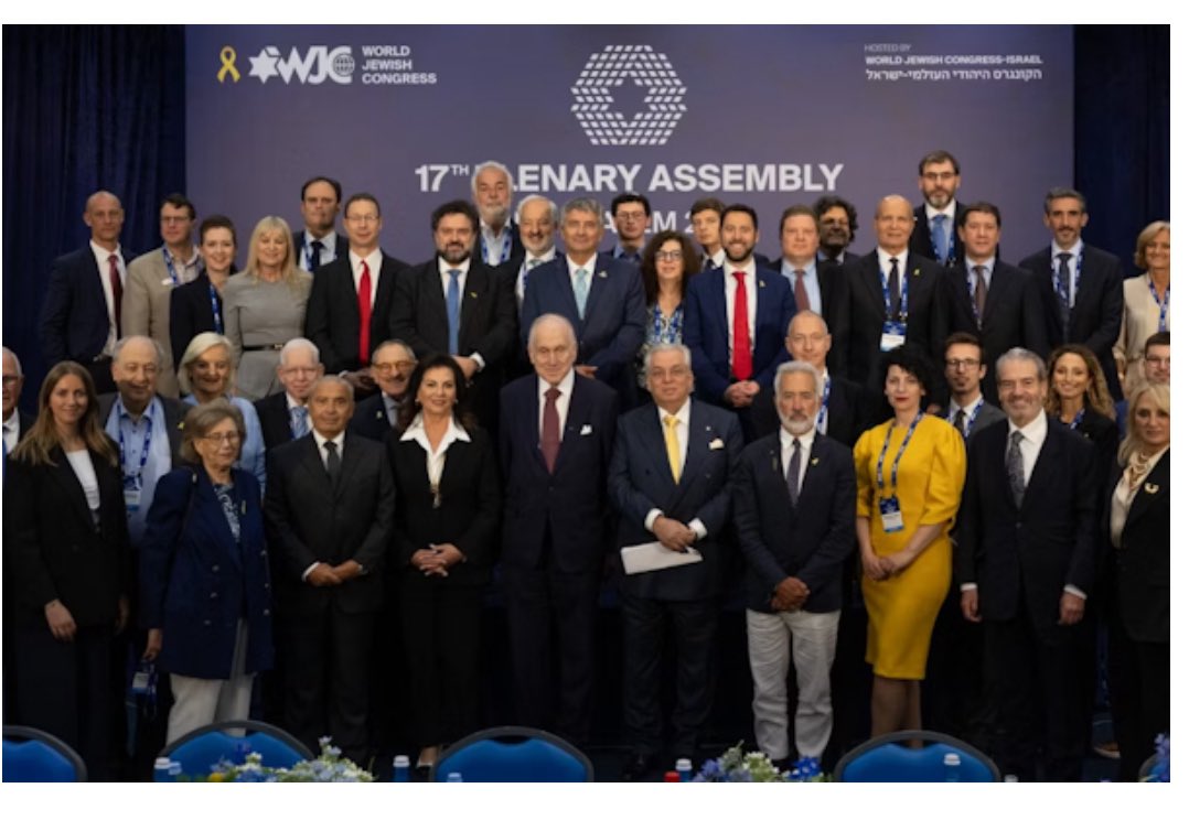 Marcos Peckel (@marcospeckel) on Twitter photo Muy honrado de haber sido elegido por representantes de más de 100 comunidades judías del mundo como miembro del comité ejecutivo del <a href="/WorldJewishCong/">World Jewish Congress</a> para el período 2025-2029. Muy honrado de haber sido elegido por representantes de más de 100 comunidades judías del mundo como miembro del comité ejecutivo del <a href="/WorldJewishCong/">World Jewish Congress</a> para el período 2025-2029.