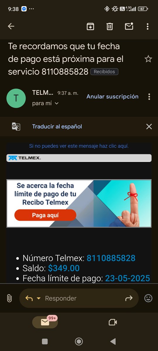EberSoltero's tweet photo. En serio @Telmex me estás cobrando y llevo 1 semana sin servicio que poca madre JAJA @Profeco https://t.co/OPoDEhSJAT
