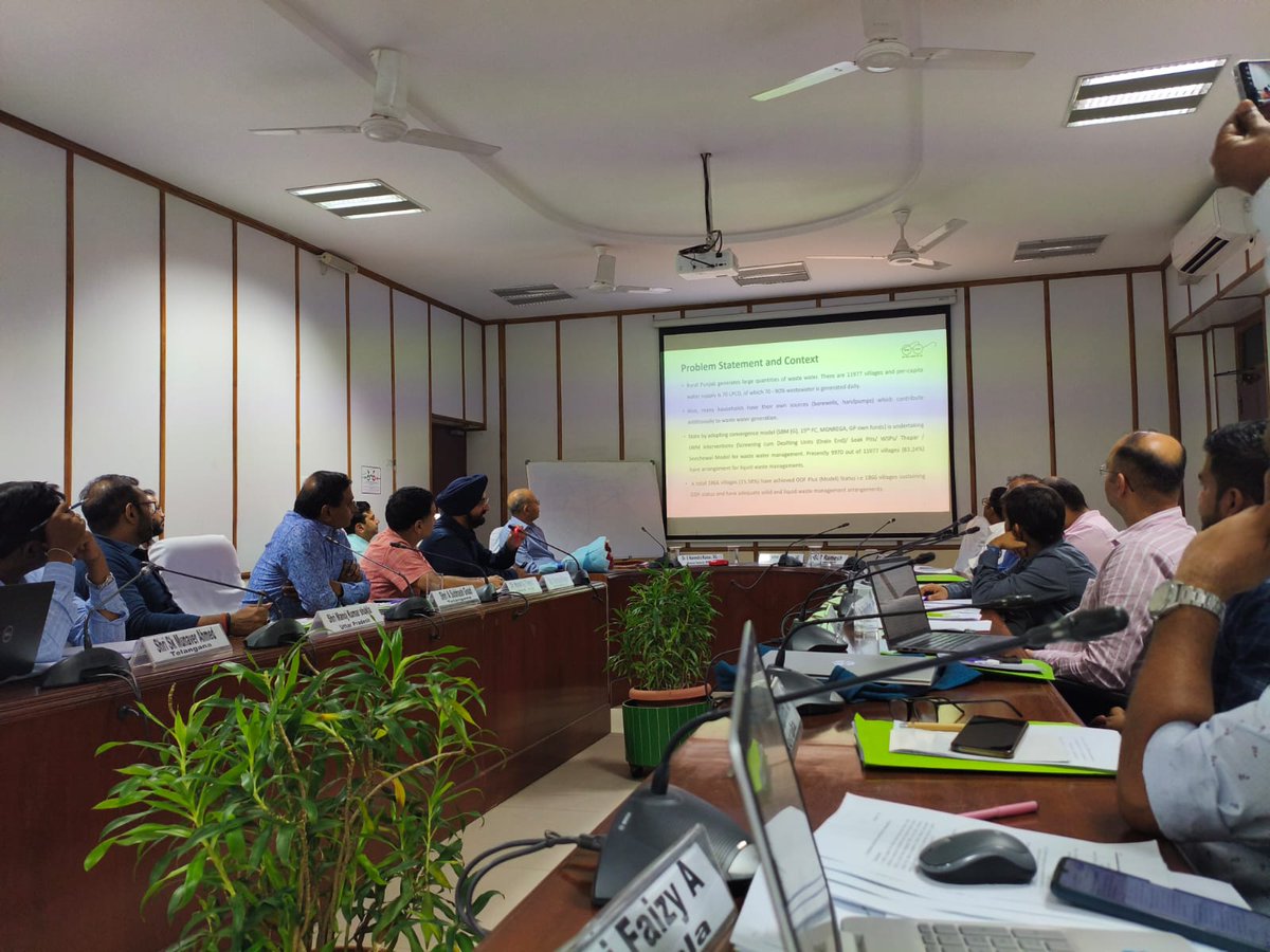 NIRDPR_India's tweet image. 🧼 A 3-day National Training on Impact Evaluation of SBM-G concluded at @NIRDPR_India, Hyderabad, focusing on building robust M&amp;amp;E systems to drive results in rural sanitation.

📢 Shri Ashok K. K. Meena, IAS, Secretary, @MoJSDDWS, addressed the participants during the valedictory…