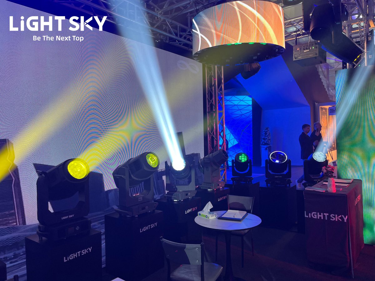 LightskyNews's tweet image. Exhibition Update | SLS Expo 2025 is in full swing!  

If you haven’t made it yet, no worries — the show runs until May 22. Come visit us at Booth 2B190 and experience our latest stage lighting in action!  #LIGHTSKY #SLSEXPO2025 #StageLight