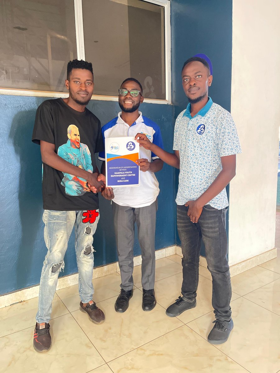 beracare's tweet photo. #OliSafe?
#BeCare
Uganda
💙
Today, we signed an MOU with @KampalaYec as we added them to our big blue health family ahead of #CityKuCity Hypertension and diabates campaign
In partnership we believe.
Baby @olisafecharity thanks for befriending health-wise.
Cc; @CityKuCity https://t.co/t4zl2Zz0SI