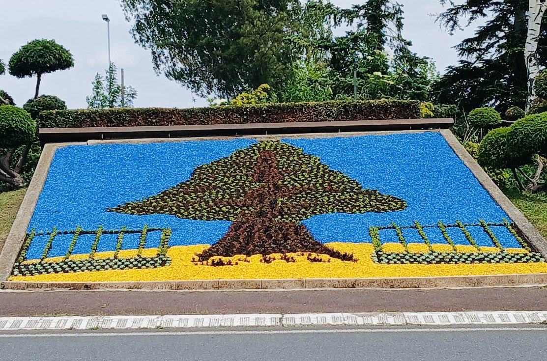 La marque Gannat! Mise à l honneur cette année de notre patrimoine arboré exceptionnel! En ambassadeur notre séquoia remarquable. Beau travail comme chaque année antérieurement réalisé par nos services techniques. 
Bienvenue chez nous 😉📸 #entreedeville