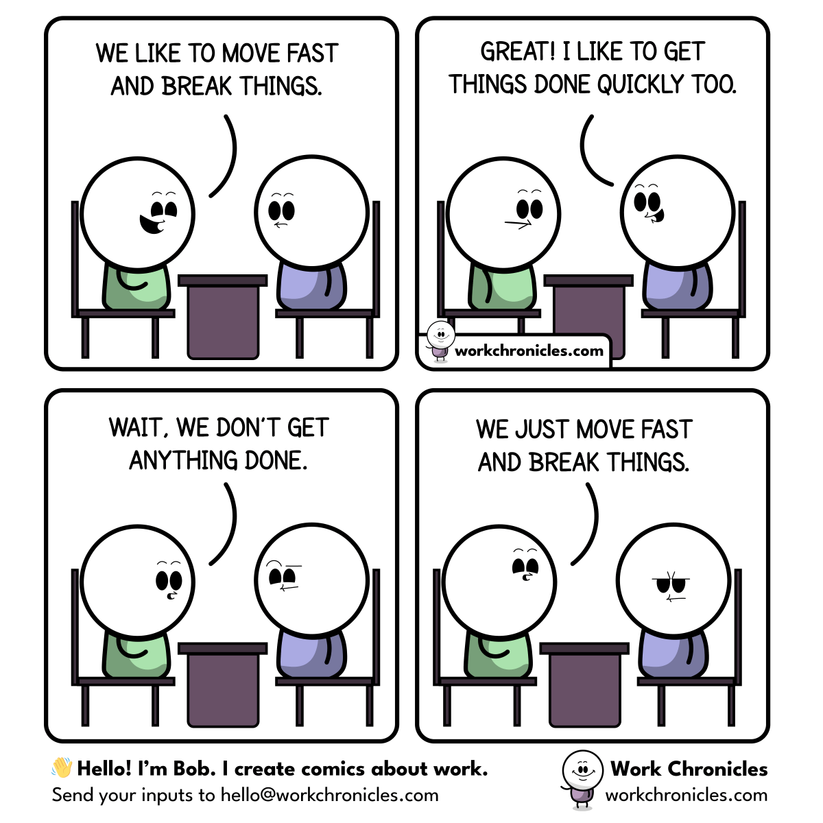 itsalexvacca's tweet photo. Yes, Google DeepMind has insane talent.

But Google moves way too slow - and it's obvious because they have to take care of the investors, the stock market and what not.

Whereas startups like OpenAI move fast and break things : YC's first lesson.

Found a meme for it: https://t.co/P7iLc4I8l7