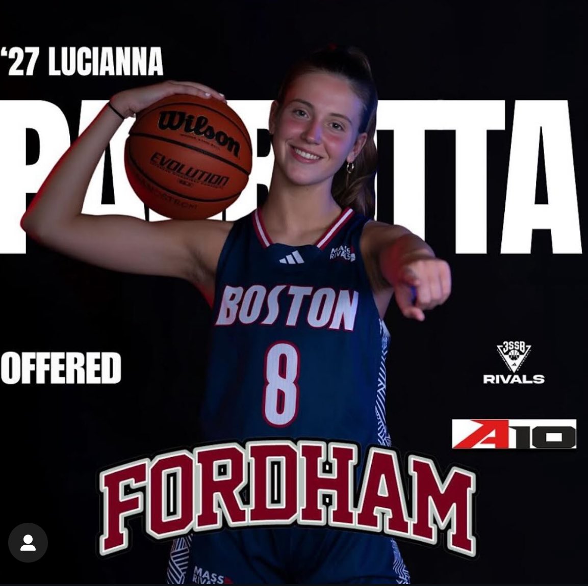 After a great conversation with Coach B, I am grateful to have received a scholarship offer from <a href="/FordhamWBB/">Fordham Women's Basketball</a>. I am very much looking forward to continuing to build a relationship with you and the team. <a href="/GoSHGreenwich/">SH Greenwich Sports</a> <a href="/LadyRivals/">Lady Rivals</a> <a href="/shapingchampion/">Ayo Hart</a> <a href="/NEPSGBCA/">NEPSGBCA</a>