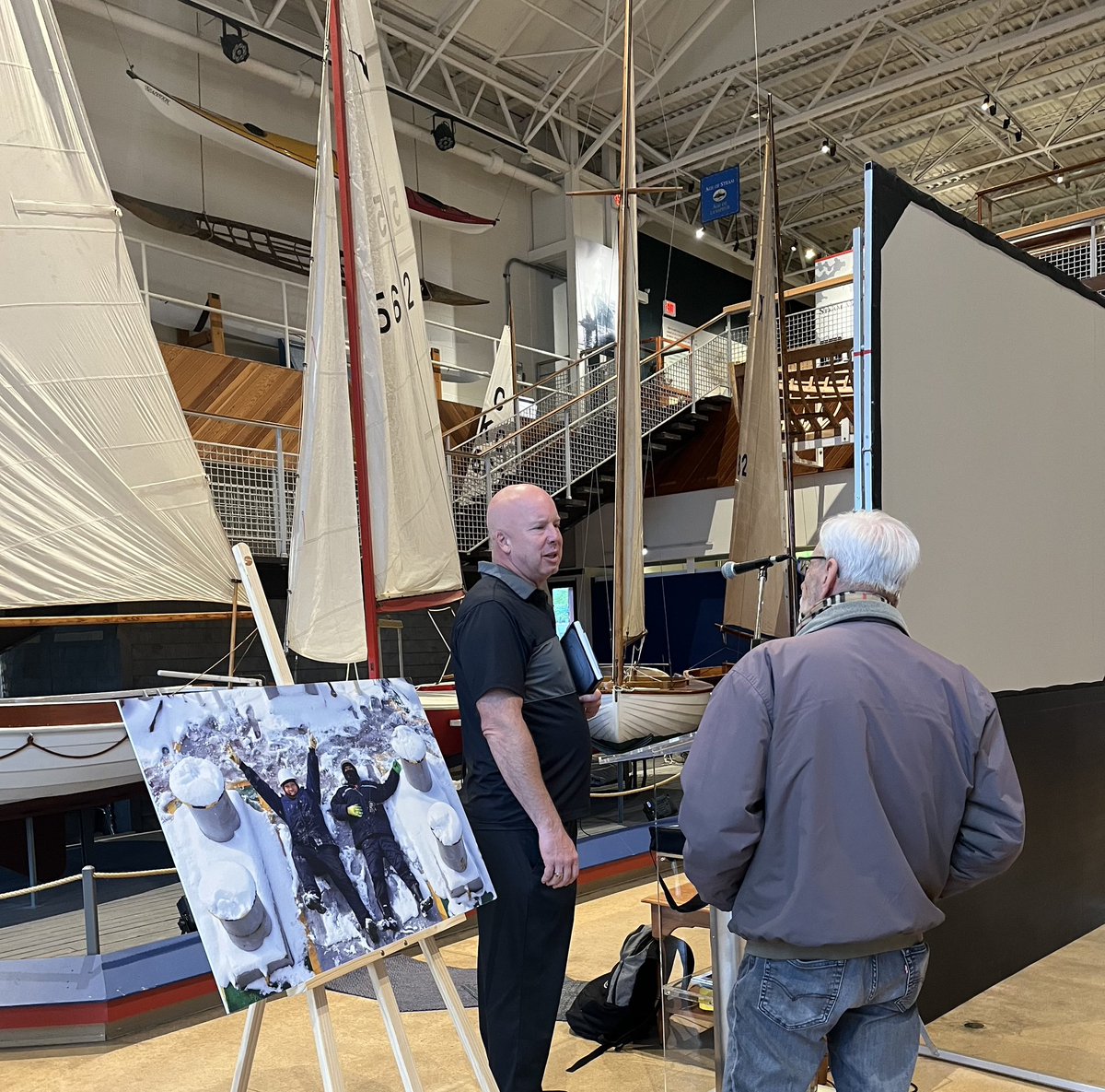 risserk's tweet image. Great time last night at our first Lets talk Seafarers at the Maritime Museum of the Atlantic. As Canadians it important to be proud of our maritime tradition and support seafarers who visit our ports. #WeAreITF ITF - International Transport Workers' Federation @ns_mma