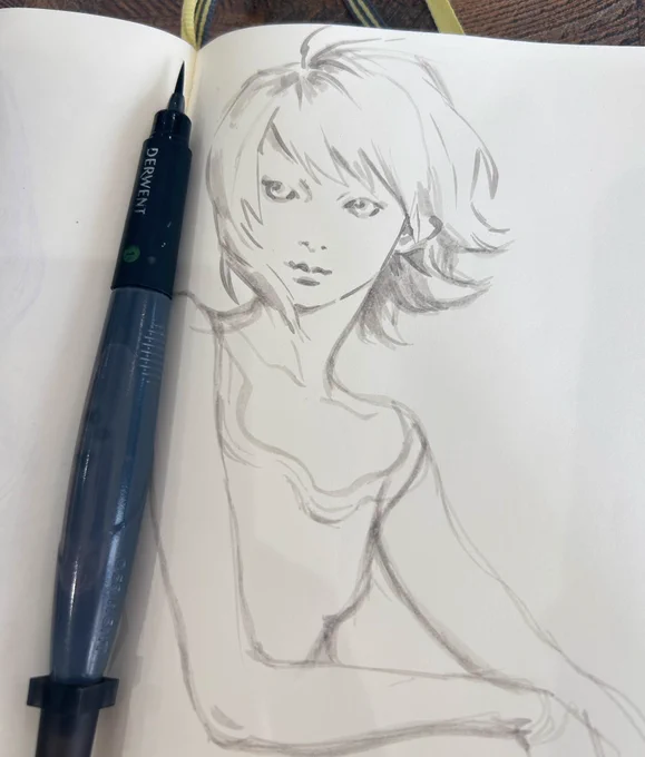 playing around with inky water