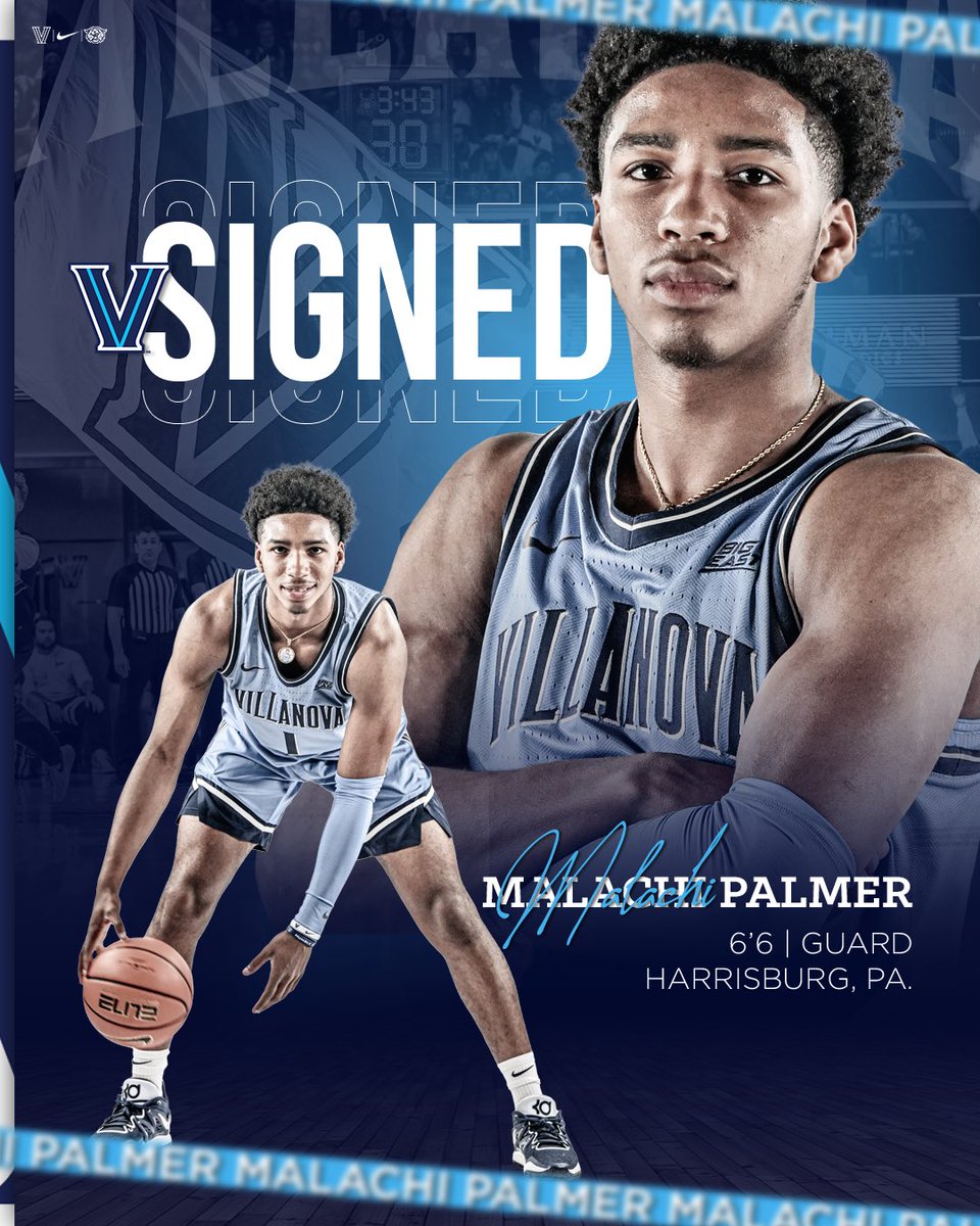 KevinWillard's tweet image. Time to welcome @malachipalmerr to the #NovaNation! ✌️
Malachi is an elite on ball defender and natural scorer whose athleticism and size make him a perfect fit for the Big East. He’s also a gym rat who keeps getting better. #GoNova