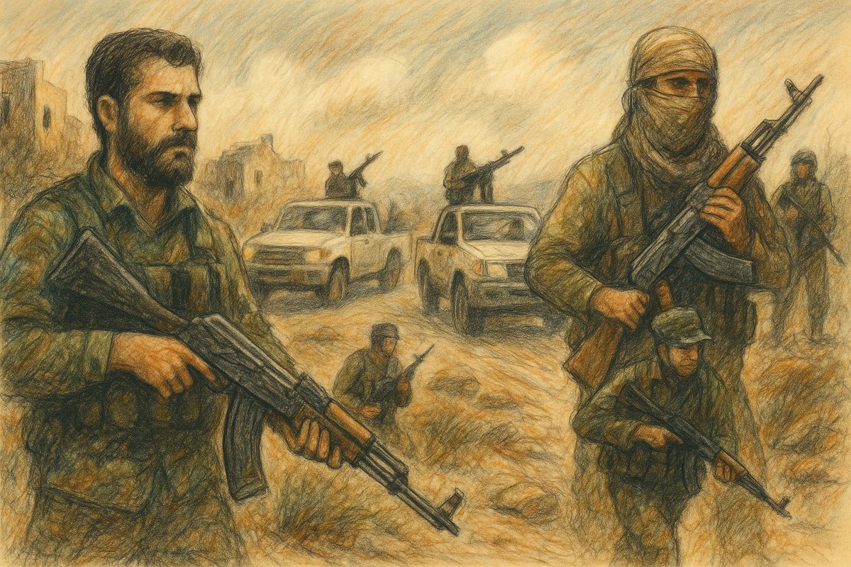 Orient_360's tweet photo. 💭The PKK’s dissolution is framed as a step toward Turkish-Kurdish reconciliation. But in Turkish-controlled northern Syria, human rights abuses persist - exposing the gap between peace narratives and harsh realities.
https://t.co/RssSEm66nR https://t.co/UB7UVOH6jm