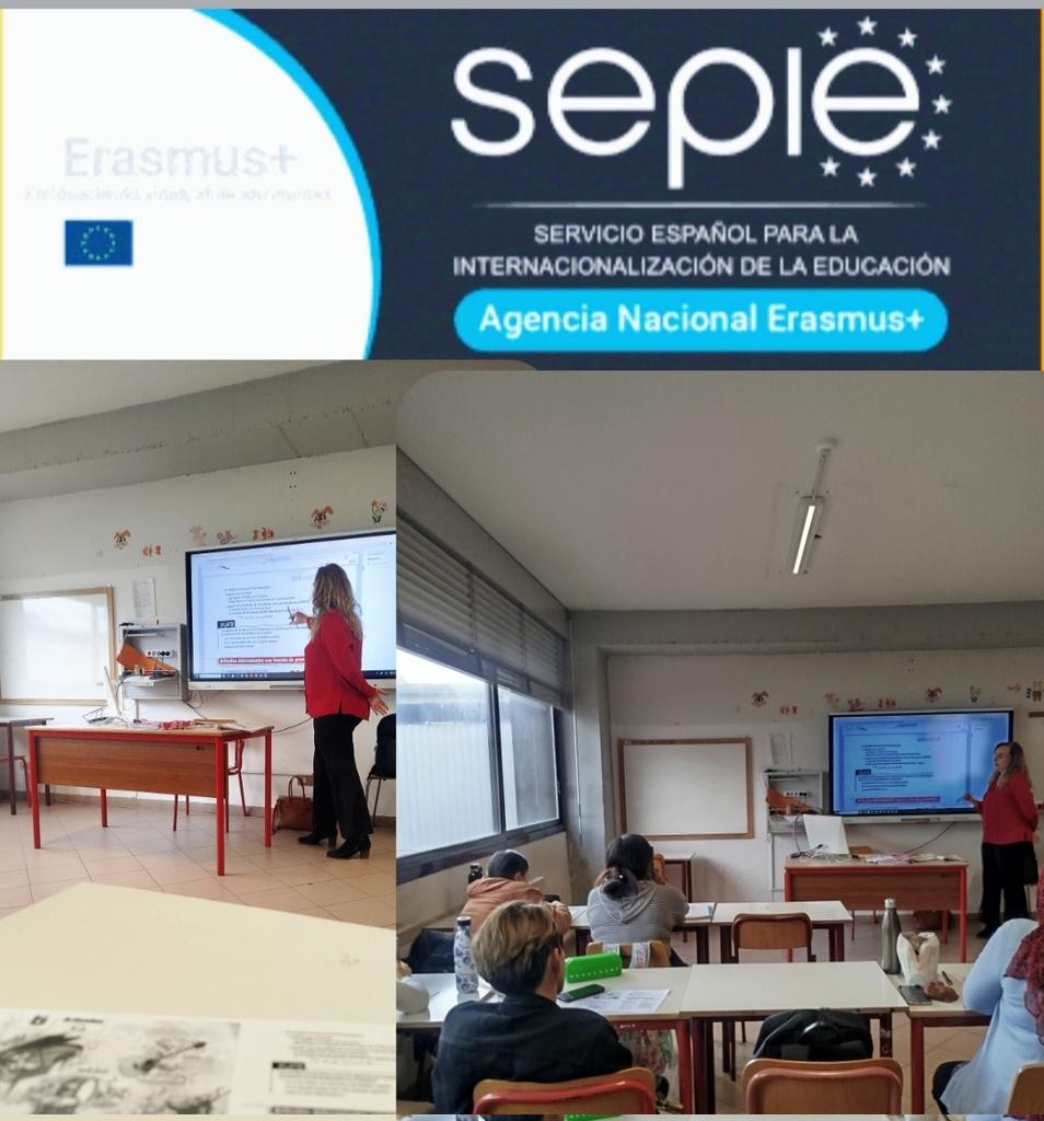 Marga Valle (@cepdesevilla346) on Twitter photo Job Shadowing en el IIS Morante-Conti, Consorcio liderado por el <a href="/CEPdeSevilla/">CEP de Sevilla</a> <a href="/sepiegob/">SEPIE</a> <a href="/erasmuscepsevi/">Internacionalización CEP Sevilla</a>. Clases de español Job Shadowing en el IIS Morante-Conti, Consorcio liderado por el <a href="/CEPdeSevilla/">CEP de Sevilla</a> <a href="/sepiegob/">SEPIE</a> <a href="/erasmuscepsevi/">Internacionalización CEP Sevilla</a>. Clases de español