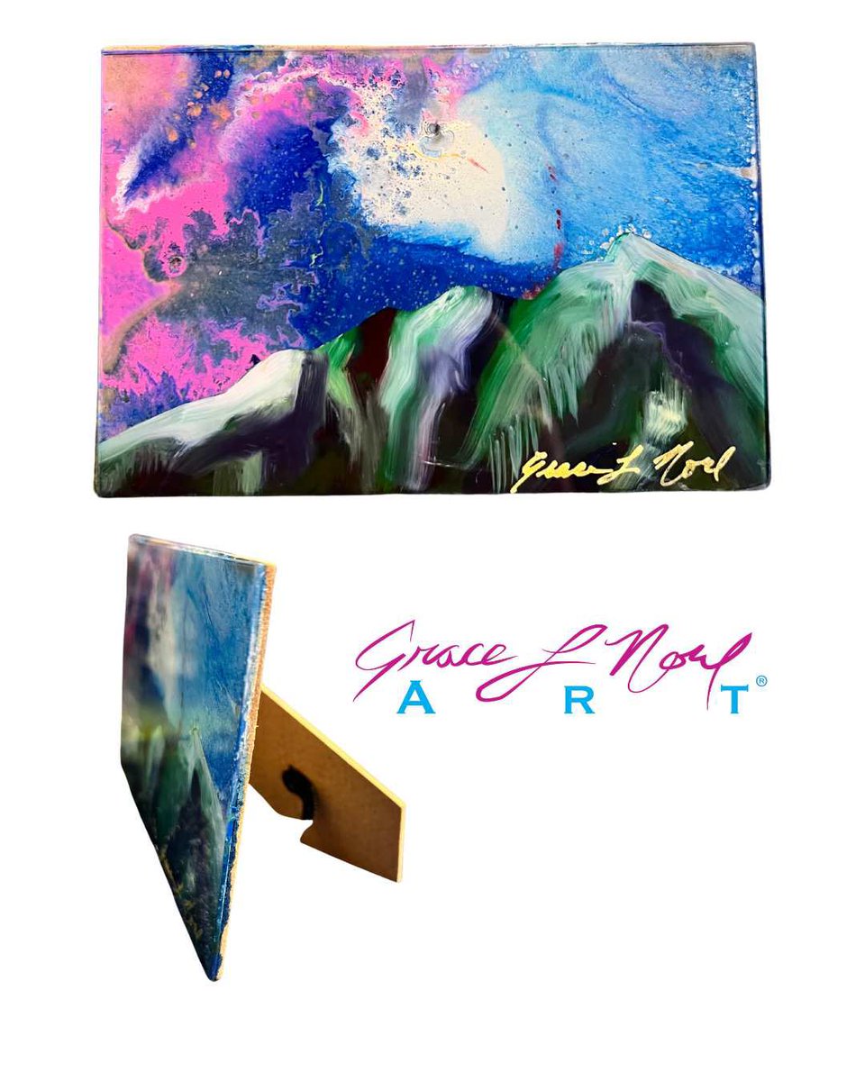 gracenoelart's tweet photo. My new Mountain Paint Pours are the first of their kind and amazing! Shop irl or online โจ๐๐ผ https://t.co/Cees5gJyht.
.
.
#gracenoelart #art #artist #mountain #mountains #paintpour #paintpouring #denver #colorado #localdenverartist #oilpainting #denverartsociety https://t.co/yT0wn7tD1w