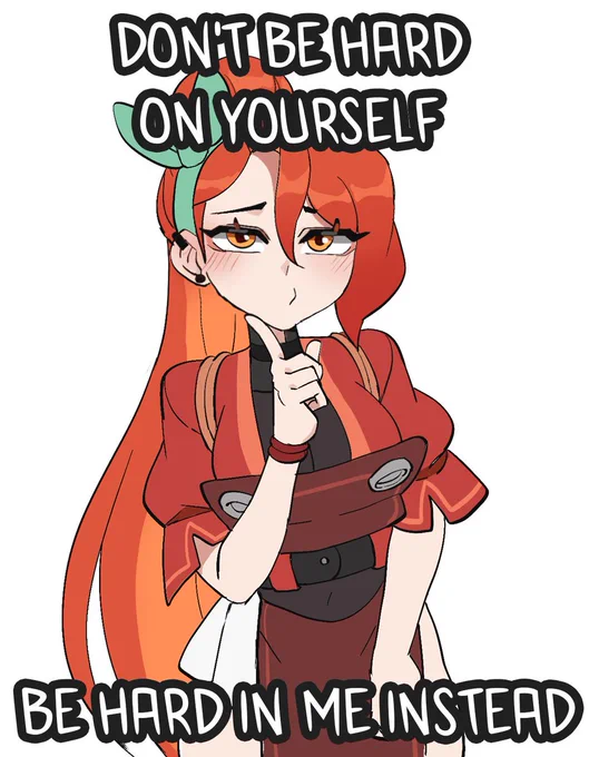 Don't be hard on yourself