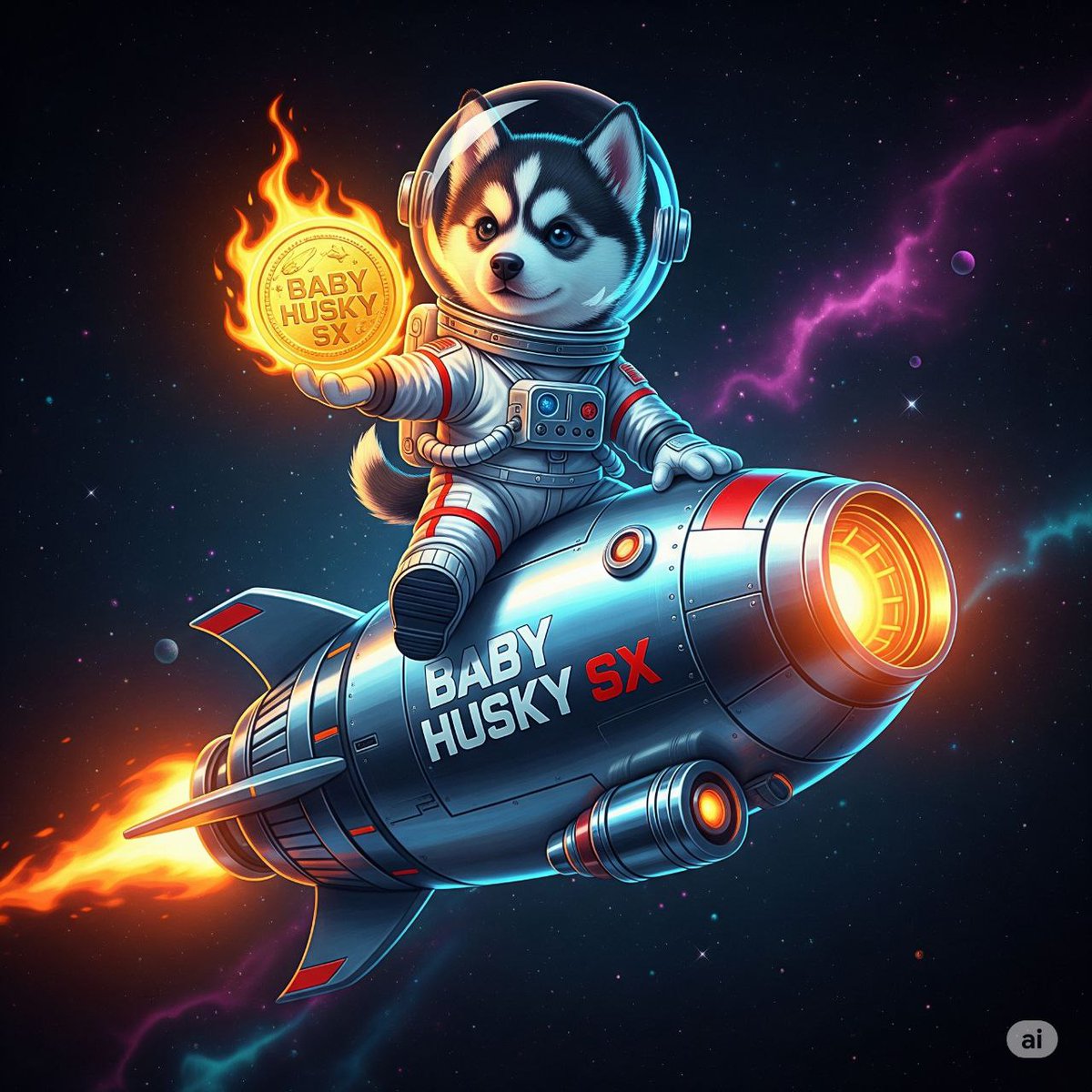 Today we celebrate 1 month of Baby Husky SX!
Exactly 30 days ago, we launched a project driven by purpose, community and vision for the future. Since then, we have grown together, overcome challenges and created a 

We're burning 2 BILLION Baby Husky SX tokens!
That's right! As a