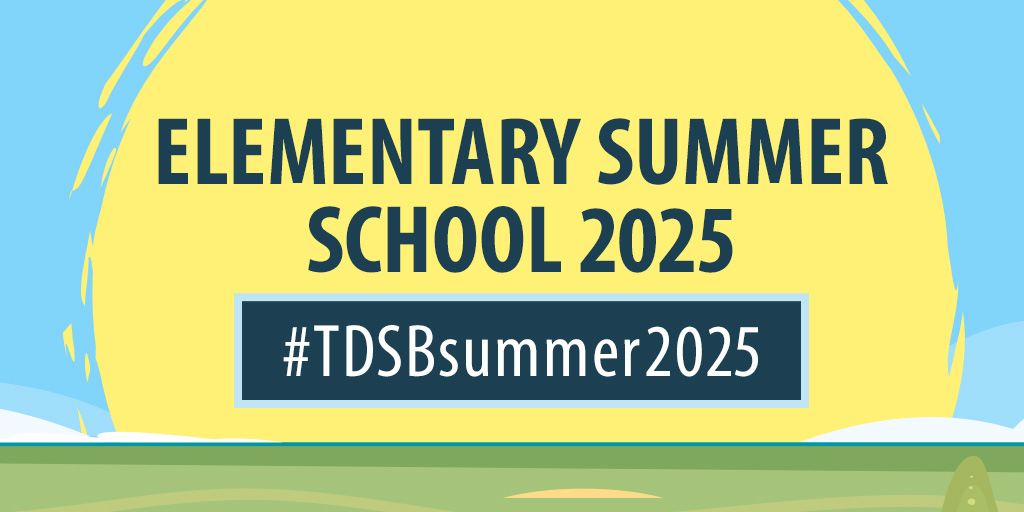 Registration is OPEN for Elementary Summer School!☀️ Programs are offered to students in grades K-8, from July 2-25, 2025. One remote program is available to students in grades 6-8. Select schools are hosting the afternoon @JaysCareRBI Summer Edition. 🔗bit.ly/3Njuafx